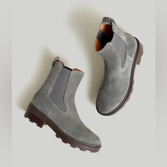 Madewell Shoes - Madewell The Wyckoff Chelsea Lugsole Boots size 9.5